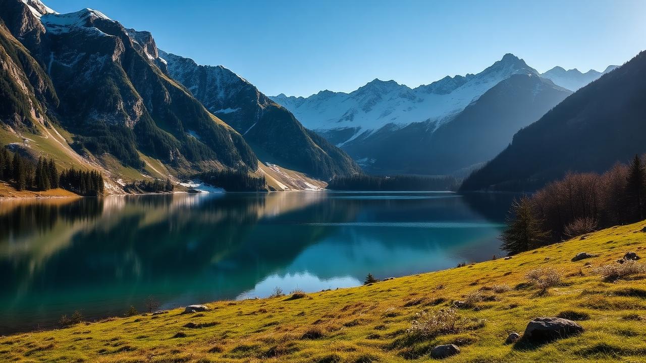 Swiss Alps — symbol of BiomeCell purity and Swiss quality